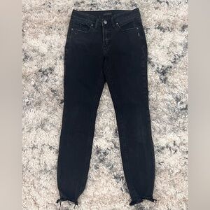 Silver Jeans Skinny Raw Hem Jeans Size W27